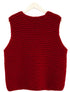 BELOVED Merino Wool Wool Vest - Red